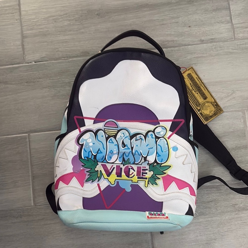 Miami Vice Sprayground Backpack